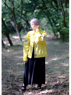 ヘアメイク エイト キリシマ(hair make No.8 kirishima) グレージュー×マッシュウルフ・instagram @no8_doc_shinichi