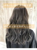 ミントベージュ×グラデーションカラー