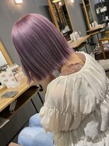 リジョイスヘア エン(REJOICE hair EN)&nbsp;【REJOICE hair EN】ピンクパープル　担当AKIRA