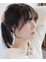 シャンプー(Shampoo)&nbsp;顔周りにワンポイント