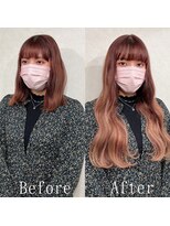 あるじゃんすー 池袋店&nbsp;テラコッタカラー#シールエクステ#アースカラー#韓国#美髪#池袋