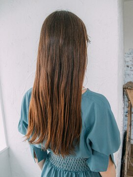 ディンプル 越谷駅前(DiMPlE) ニュアンスロング 越谷駅前美容室 越谷美容室