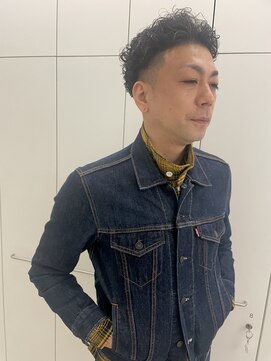 エンドリンク(endlink) メンズ2ブロック×クリクリパーマ