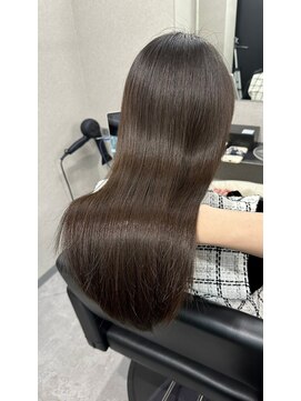 スラッシュ(SLASH) 髪質改善/グレージュ/透明感カラー/ナチュラル/