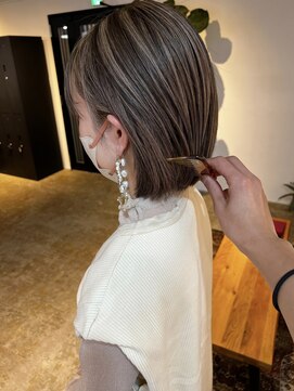 メリー オオサカ(Merly Osaka) 何にでも似合うハイライト_brown beige_