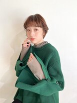丸みショート/抜け感ショート/ハイトーンショート