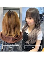 フィーネ 横浜(Fi -Ne) ダイヤモンドプルエクステ×スモーキーグレイ
