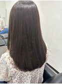 Second   × まとまりセミロング