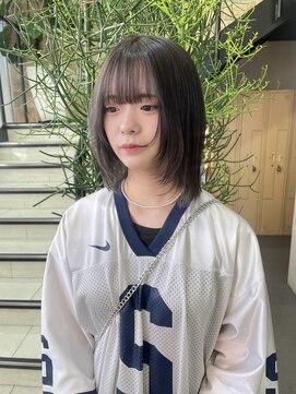 ゼスト 吉祥寺店(ZEST) 【韓国ヘア】顔まわりレイヤーカット　吉祥寺青木桜