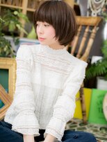 カバーヘア ブリス 戸田公園西口店(COVER HAIR bliss)&nbsp;オン眉グレーベージュヘルシースタイルc5戸田公園20代30代40代