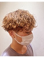 エヌアンドエー 春日部東口店(hair shop N&A)&nbsp;マッシュ×ハイトーン×メンズパーマ