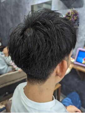 ロム メンズショート/アッシュブラック/アースカラー/30代40代