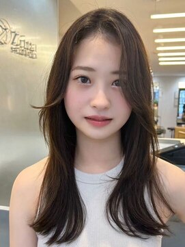 ジーナ 川崎(Zina) 髪質改善*小顔レイヤーカットセミディ*美髪【Zina川崎】