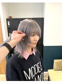 ブリーチ二回ウルフ×シルバーstylist聖斗