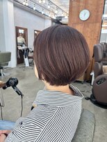 ヘアメイク デザート(HAIR MAKE DESART) 木村法子【ショートボブ×ナチュラルブラウン】