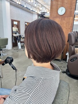 ヘアメイク デザート(HAIR MAKE DESART) 木村法子【ショートボブ×ナチュラルブラウン】