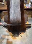 高濃度水素トリートメント×ツヤカラー