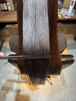 ピースリーヘア バイ カーサ(peathree.hair by CASA)&nbsp;高濃度水素トリートメント×ツヤカラー