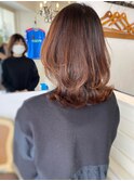 外はねレイヤーカットくびれミディアム赤羽