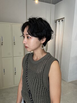 キチ(kici) ハンサムショートパーマ