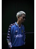 大人男子のブリーチカラー