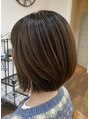 リソル(risol) 大人可愛いボブスタイル質感調整とトリートメントでツヤツヤに
