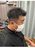 短髪！アップバング！【TELA HAIRp公津の杜】