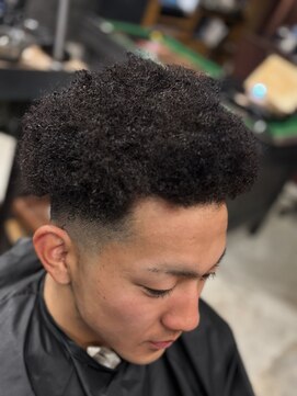 スリーセント 栄(3/cent) アフロパーマ