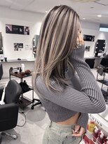 キング 枚方店(K!ng)&nbsp;縮毛矯正髪質改善ハイライトレイヤーカット枚方美容室エクステ