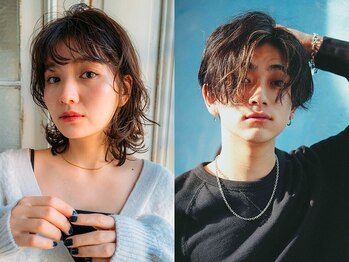 エーバイフー 江坂店(A BY WHO)の写真/【江坂】《エアリーパーマ＋カット¥7500》SNSで話題のニュアンスパーマ♪お家でのセットを楽々に◎