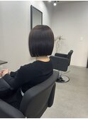 切りっぱなしぱつっとBob