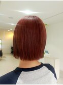 ぱつっとボブ