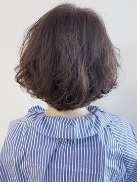 リコ(LIKO) 大人のクセ毛風ボブ☆大人ヘア/デジタルパーマお手入れ簡単