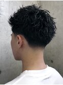 テーパーフェードショート