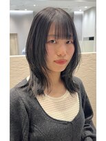 シュク 高円寺(SYUK)&nbsp;グレージュ/くびれボブ/ボブレイヤー/顔周り【SYUK高円寺】kanna