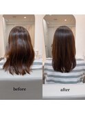 『髪質改善』ストレートエステ（縮毛矯正/酸性ストレート）