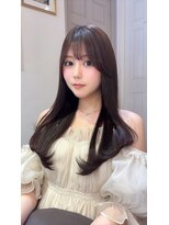 ロンドアベニール 北千住(Lond avenir)&nbsp;暗めカラー/レイヤーカット/マロンベージュ/くすみベージュ/