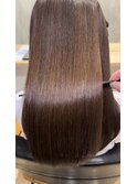 髪質改善ストレート
