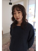 トーン(tone)&nbsp;パーマ/レイヤー/くせ毛風パーマ