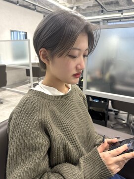 キートス(Kiitos) ★20代30代40代似合わせカットハンサムショートグレージュ