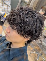 フィフス トウキョウ (fifth TOKYO) 緩めシャドウパーマメンズ縦落ち波巻きツイストスパイラルパーマ