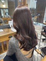 コル アサヒカワ(col asahikawa) 艶のあるピンクブラウン