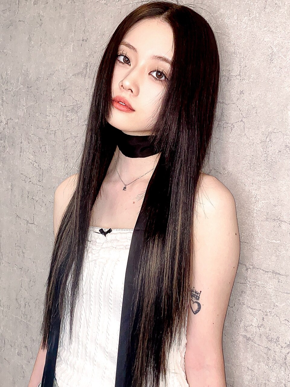 エクステ透明感うる艶ロング】＃韓国#シールエクステ#梅田：L275287437