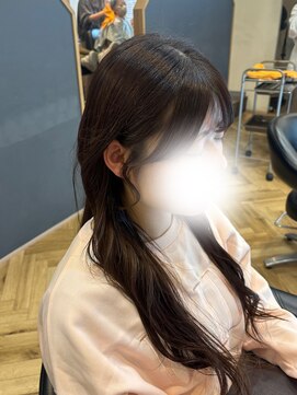 アルター(aL ter) 【顔まわりカット】ピンクベージュ/前髪/鎌取/林愛華