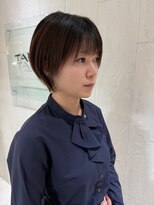 タブーセントラル(TABOO Central) ショートボブ/ナチュラルブラウン/Aujuaトリートメント