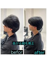 アース 南福島店(HAIR&MAKE EARTH)&nbsp;サラサラにしたい方にもオススメ！ 曲がる縮毛矯正
