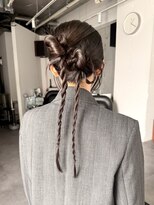 シティ 薬院(SITY.) ヘアセット アレンジ お呼ばれヘア