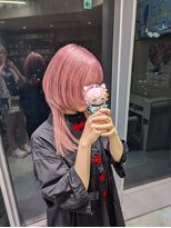 トーキョー オタクヘアー(TOKYO OTAKU HAIR) にじさんじ 宇志海いちご/推しカラー/ピンク/ウルフレイヤー