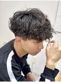 刈り上げマッシュ×シャドウパーマ【八王子】