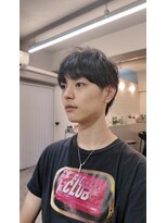 シンク(sync) メンズのツーブロックマッシュショート